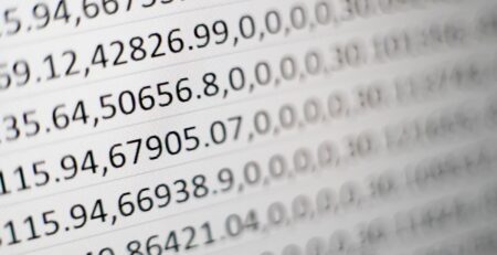 white printing paper with numbers